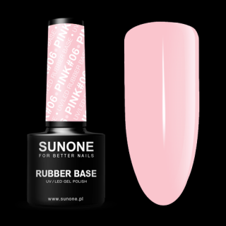 Rubber Base SUNONE 5ml Pink 06