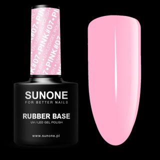 Rubber Base SUNONE 5ml Pink 07