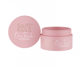 SAUTE NAILS ONE TOUCH GLITTER NATURAL 30G