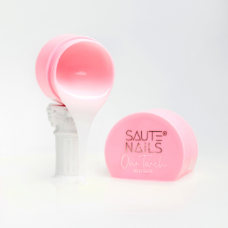 SAUTE NAILS ONE TOUCH MILKY WHITE 50G