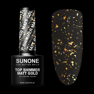 SUNONE Top Shimmer Matt Gold 5g