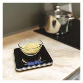 Digital kitchen scale EV022, black