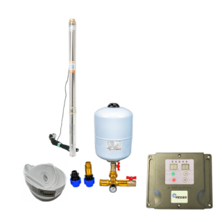 Domestic waterworks with submersible pump 2,5  STM 31 with frequency converter - RTS