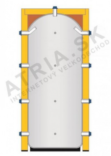 Heating water storage tank - 2010l  IVAR.PUFFER PS 2000