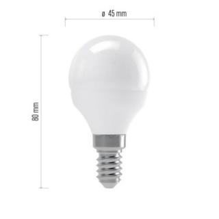 LED bulb Basic Mini Globe 8,3W E14 warm white