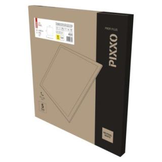 LED panel 60×60, štvorcový vstavaný biely, 48W neutr.b.,IP65