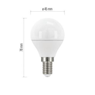 LED žiarovka Classic Mini Globe 5W E14 neutrálna biela
