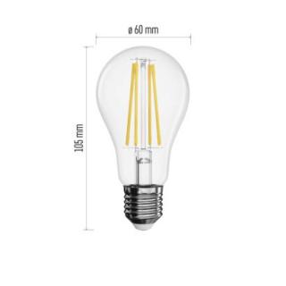 LED žiarovka Filament A60 7W E27 neutrálna biela