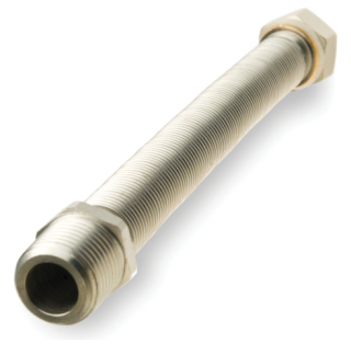Nerezová rozťahovacia hadica PROFI S na pitnú vodu s nerezovými koncovkami (1/2" FF, 50-100 cm)