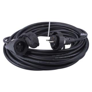 Predlžovací kábel gumový – spojka, 20m, 3× 2,5mm2