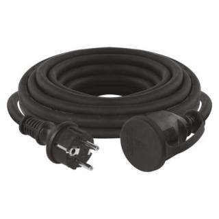 Predlžovací kábel gumový – spojka, 5m, 3× 1,5mm2