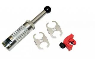 Press for termination of stainless steel bellows tubes - SET  IVAR.KIT RS 341