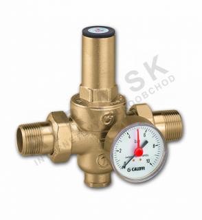 Pressure Reducing Valve - with fitting and pressure gauge - 3/4  MM  IVAR.5360