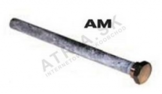 Protective anode made of magnesium alloy with zinc plating. plug - 5/4  x400mm; dia. 32mm; 300-600l  IVAR.AM2