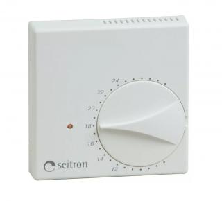 Room thermostat - wireless - 2x1,5V AAA; +6 °C to +30 °C; hidden control element  IVAR.DTP