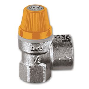 Safety valve - for solar systems - 1/2  x3/4 ; 6bar  IVAR.PV SOLAR