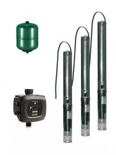 SP4M 1818AD Submersible 4  pump with frequency converter - action  IVAR.SP4 FM