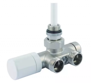 Thermostatic single-point fitting - corner, 1/2  x EK