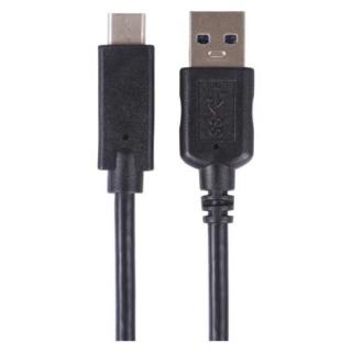 USB-A 3.0 / USB-C 3.1, Quick Charge, 1 m, black