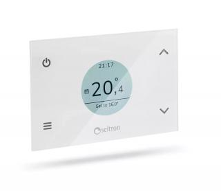 WiFi weekly room thermostat - 5Bx1; +5 °C to +40 °C; 230V; white design  IVAR.WITIME
