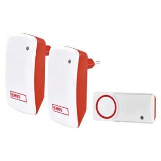 Wireless doorbell without battery P5750.2R for socket