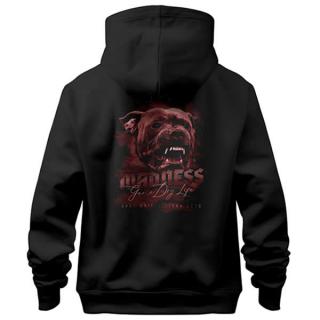 Mikina s kapucňou APBT UNITED - Madness III Red