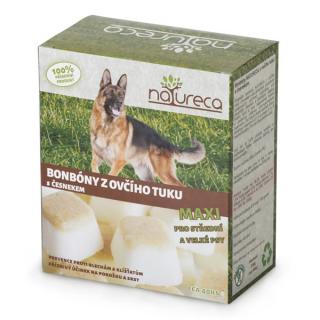 Pamlsok z ovčieho tuku s cesnakom MAXI 250g