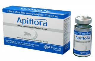 Apiflora - Liofilizované probiotiká pre včely 1x ampulka
