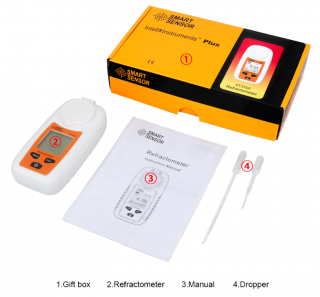 Digitálny refraktometer 0-35% s LCD displejom Brix