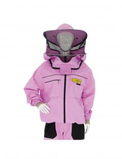 Košeľa s odnímateľným klobúkom fialová Color Line Veľkosť: XL
