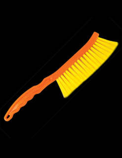 Metlička s nylonovým vlasom krátka s plastovou rúčkou - BeeTools