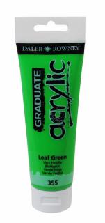 Akrylová farba D&R Graduate - Leaf Green 355 - 120 ml