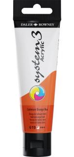 Akrylová farba D&R System3 - Cadmium Orange Hue 619 - 59 ml