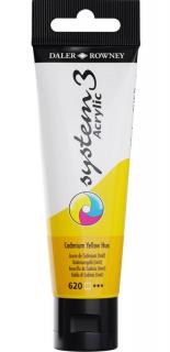 Akrylová farba D&R System3 - Cadmium Yellow Hue 620 - 59 ml