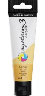 Akrylová farba D&R System3 - Naples Yellow 634 - 59 ml