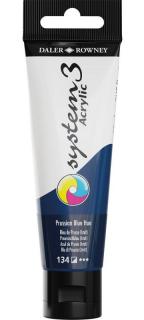 Akrylová farba D&R System3 - Prussian Blue Hue 134 - 59 ml