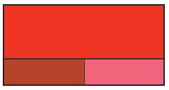 Akrylová farba LEFRANC BOURGEOIS Fine - 80 ml v tube - 393 Vermillion Red - Rumelková červená