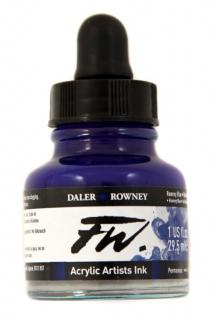 Akrylový Tuš DALER ROWNEY - 119 Rowney Blue - 29,5 ml