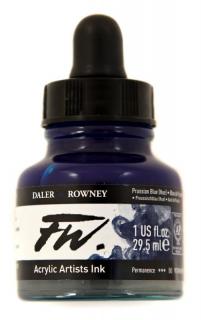 Akrylový Tuš DALER ROWNEY - 134 Prussian Blue Hue - 29,5 ml