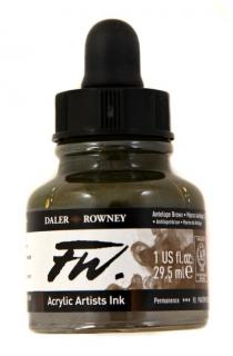 Akrylový Tuš DALER ROWNEY - 222 Antelope Brown - 29,5 ml