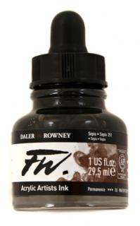 Akrylový Tuš DALER ROWNEY - 251 Sepia - 29,5 ml