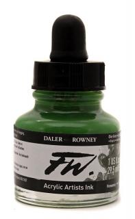 Akrylový Tuš DALER ROWNEY - 363 Olive Green - 29,5 ml