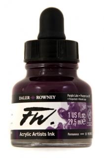 Akrylový Tuš DALER ROWNEY - 437 Purple Lake - 29,5 ml