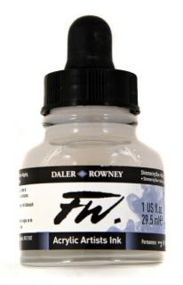 Akrylový Tuš DALER ROWNEY - 711 Shimmering Blue - 29,5 ml