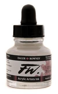 Akrylový Tuš DALER ROWNEY - 713 Shimmering Red - 29,5 ml