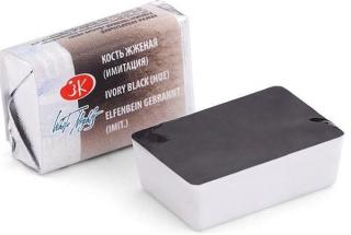 Akvarelová farba White Nights IVORY BLACK SEMDRY - 2,5 ml