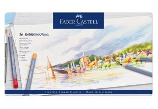 Akvarelové farebné ceruzky FABER-CASTELL Goldfaber Aqua - 36 ks