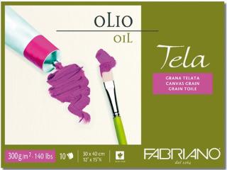 Blok na olej - FABRIANO Tela - 300 g/m2 - 10 listov - rôzne rozmery
