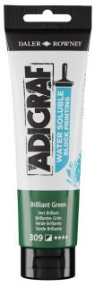 DALER-ROWNEY Adigraf - farba na linoryt v tube - 150 ml - Brilliant Green