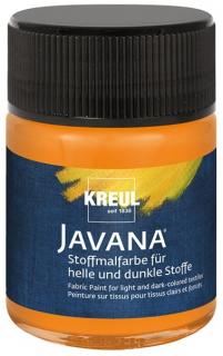 Farba na textil KREUL Javana - 91958 Oranžová - 50 ml